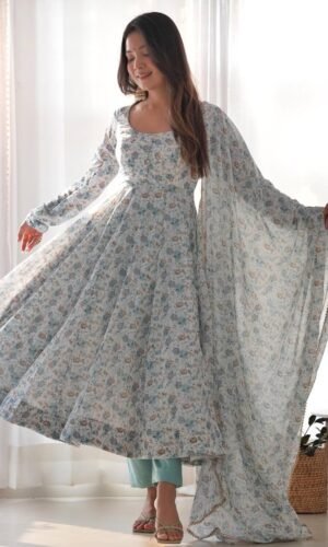 Luxury Designer Anarkali Set