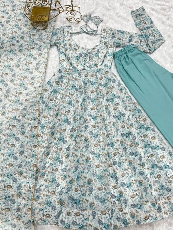 Luxury Designer Anarkali Set - Image 2