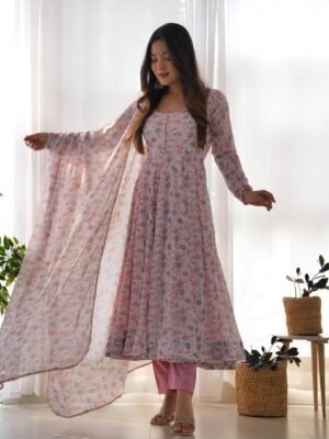 Luxury Designer Anarkali Set
